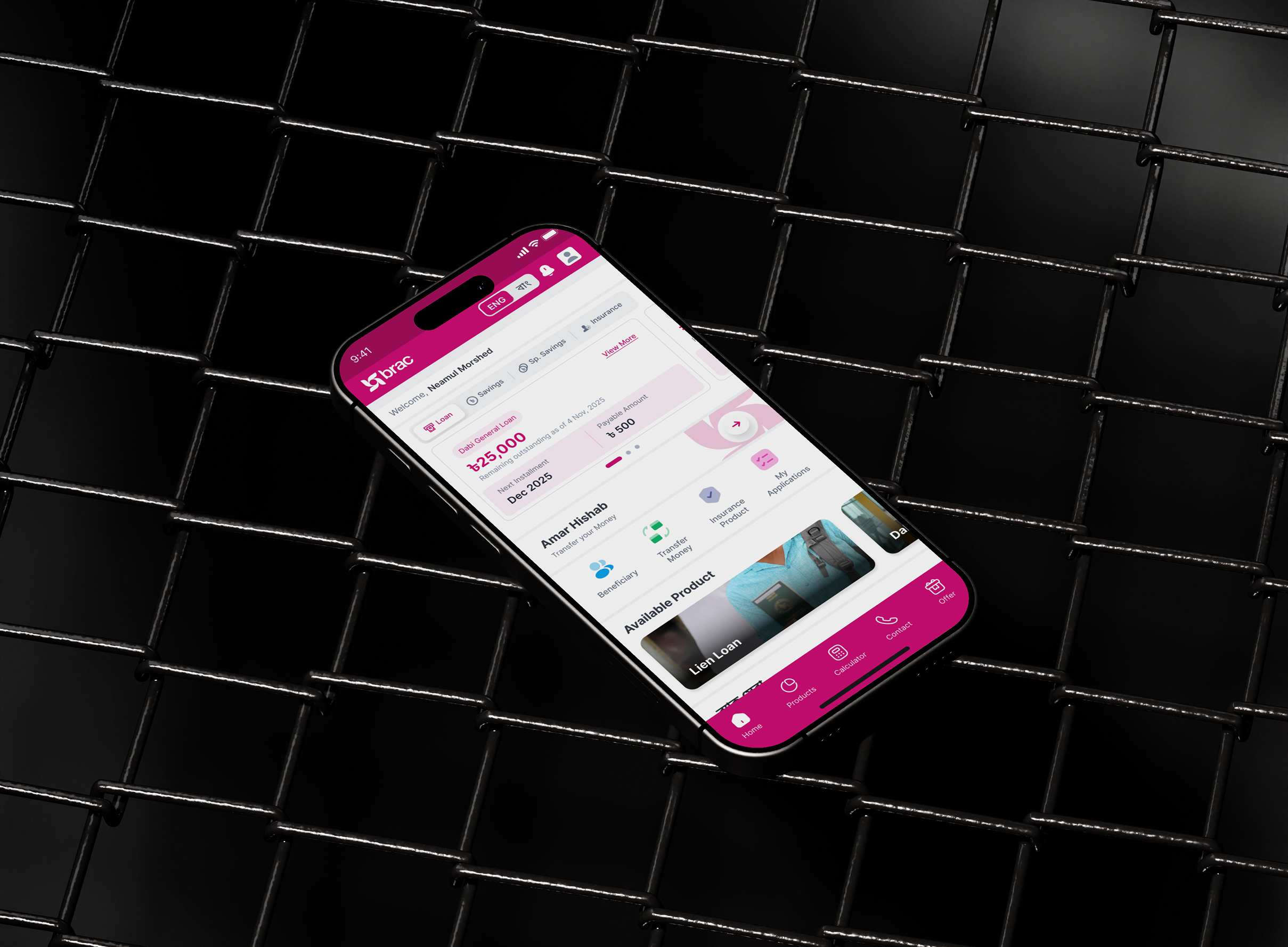 Agami platform mockup