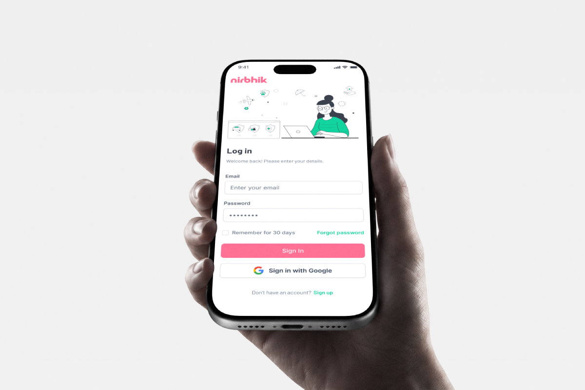 Nirbhik mobile login
