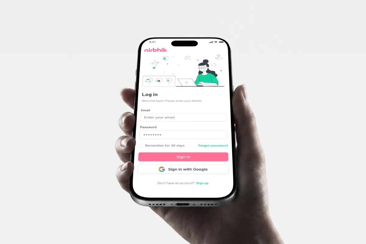 Nirbhik mobile login